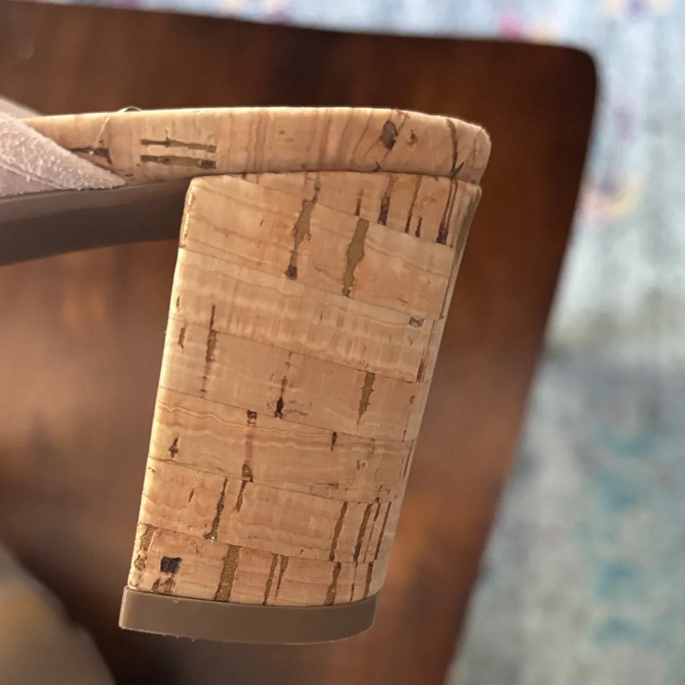 Vaneli Women's Cream Crossover Mules - Picture 7 of 8